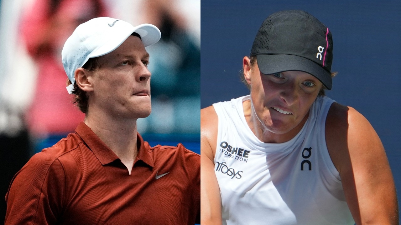 Iga Swiatek and Jannik Sinner will be in action on Day 5 of the US Open. Courtesy: Reuters Iga Swiatek, Jannik Sinner